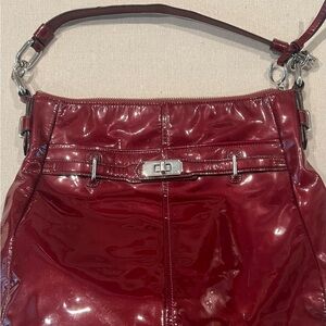 COACH Chelsea Ashlyn Red Patent Leather shoulder Bag